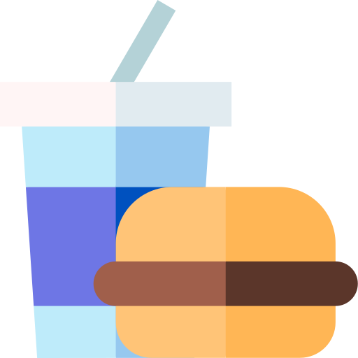 Fast food Basic Straight Flat icon
