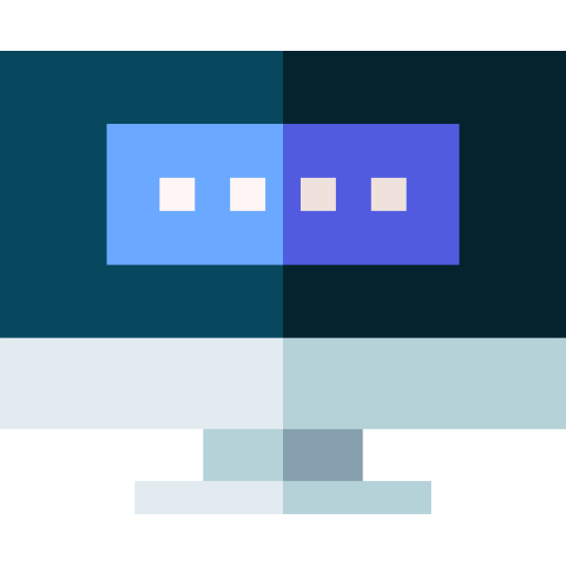 passwort Basic Straight Flat icon