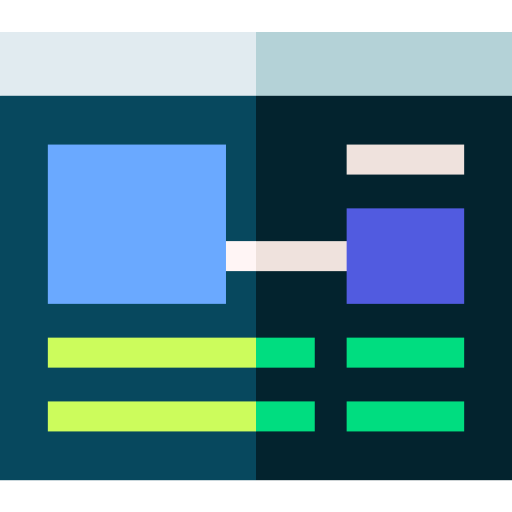프로그램 Basic Straight Flat icon