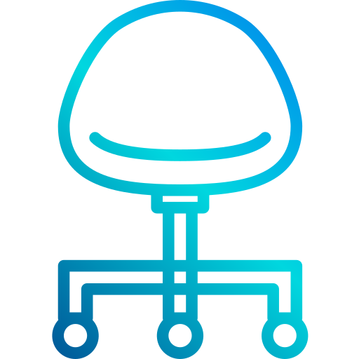 krzesło biurowe xnimrodx Lineal Gradient ikona