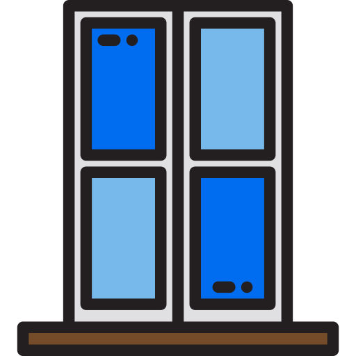 deur xnimrodx Lineal Color icoon
