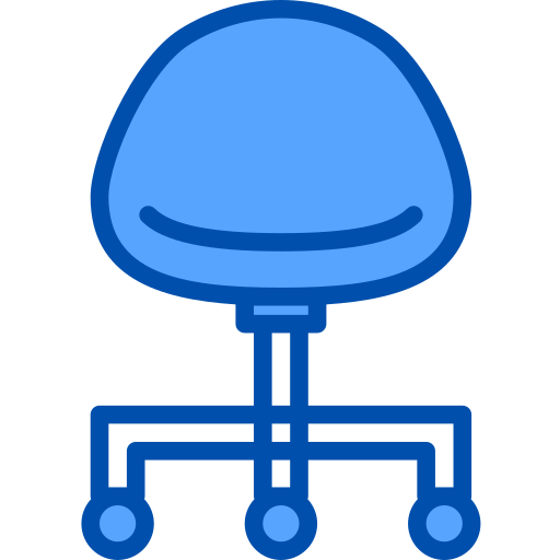 Cadeira de escritório xnimrodx Blue Ícone
