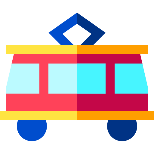 tramwajowy Basic Straight Flat ikona