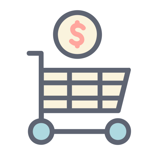 compras Generic color lineal-color icono