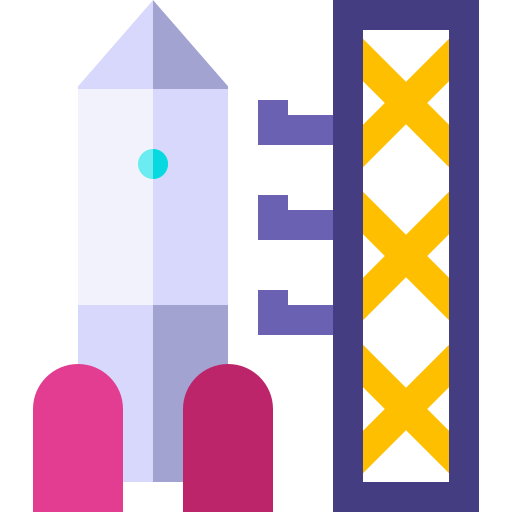 rakieta Basic Straight Flat ikona