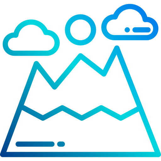 Mountain xnimrodx Lineal Gradient icon