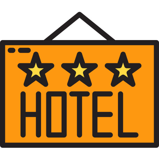 hotel xnimrodx Lineal Color icon