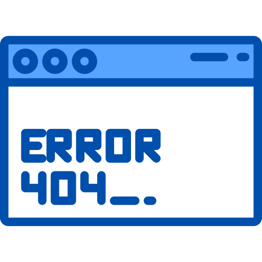 Error 404 xnimrodx Blue icon