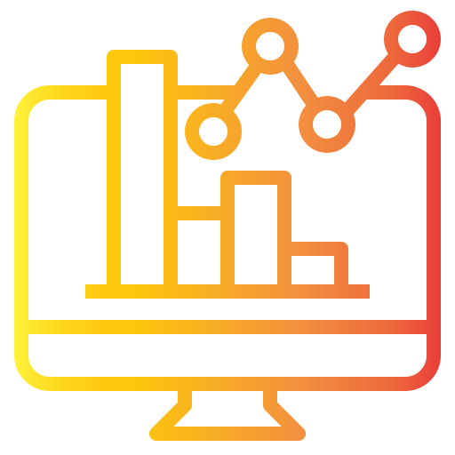 computadora Generic gradient outline icono