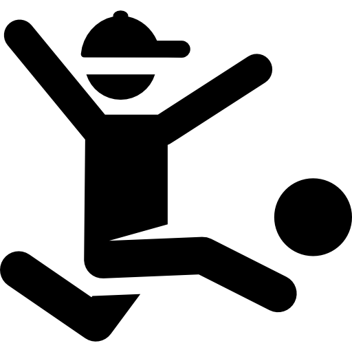 voetbal Pictograms Fill icoon