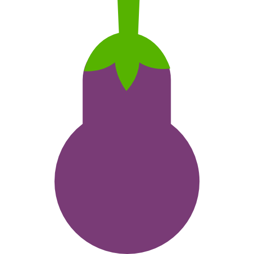 aubergine  Icône