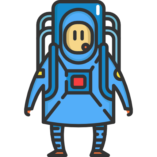 宇宙飛行士 Special Lineal color icon