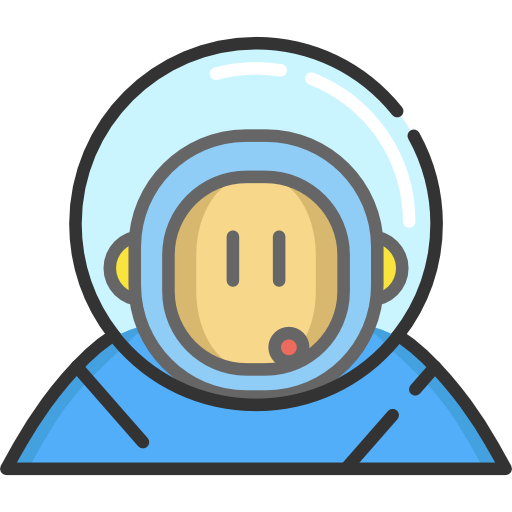 astronauta Special Lineal color ikona