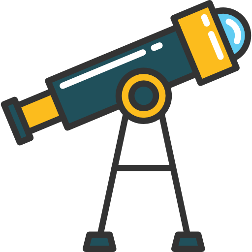 Телескоп Special Lineal color иконка