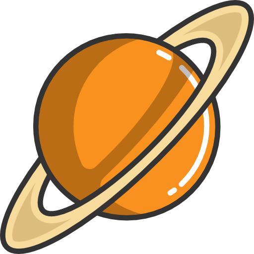 土星 Special Lineal color icon