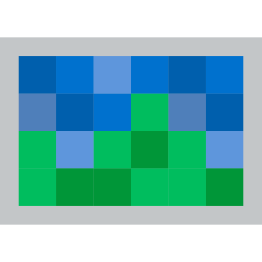 piksele Special Flat ikona