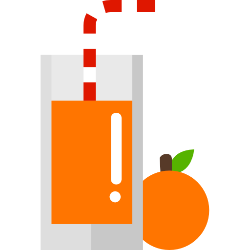 Orange juice  icon