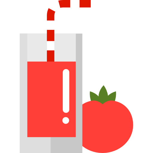 jugo de tomate  icono