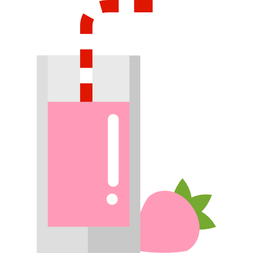 Strawberry juice  icon