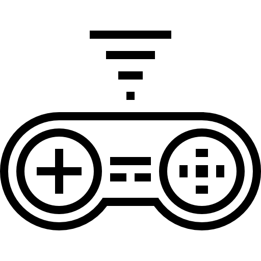 Gamepad Detailed Straight Lineal icon