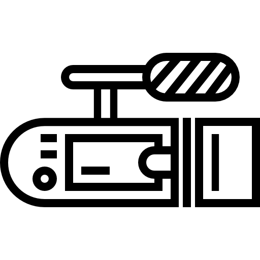 Видеокамера Detailed Straight Lineal иконка