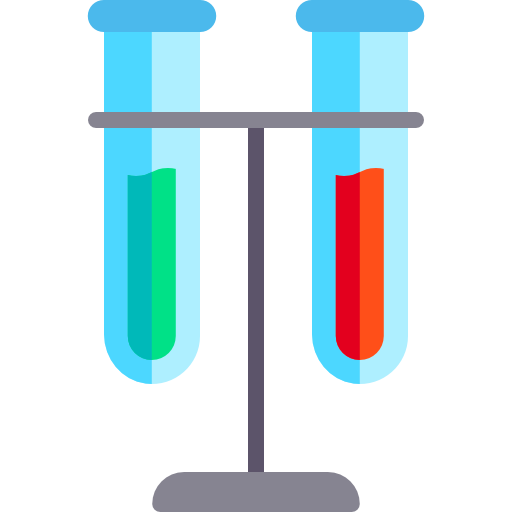 Test tubes Special Flat icon