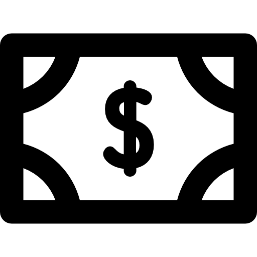 pieniądze Basic Rounded Lineal ikona