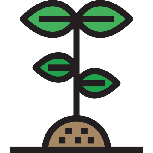 植物 Detailed Straight Lineal color icon