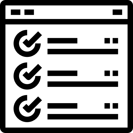 タスク Detailed Straight Lineal icon