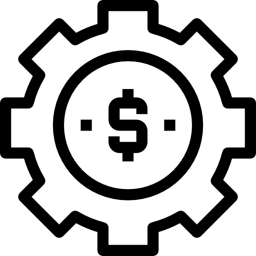 お金 Detailed Straight Lineal icon