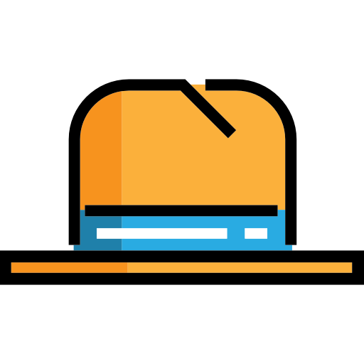 帽子 Detailed Straight Lineal color icon