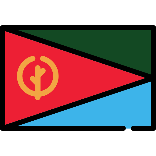 eritrea Flags Rectangular icono
