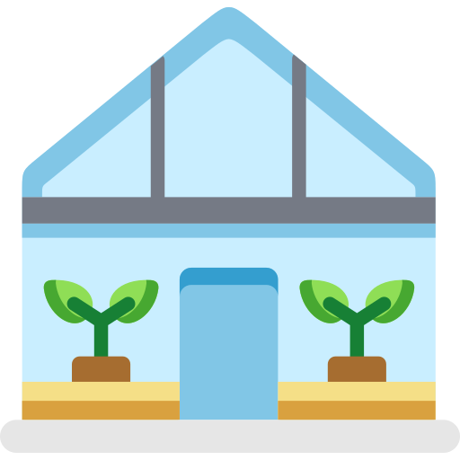 Green house Special Flat icon