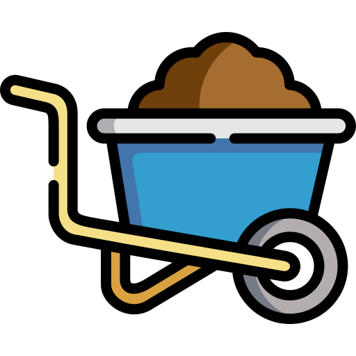 Wheelbarrow Special Lineal color icon
