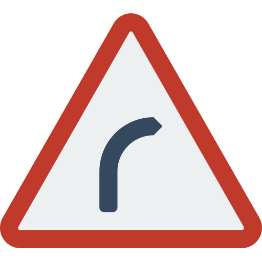 curva Basic Miscellany Flat icona
