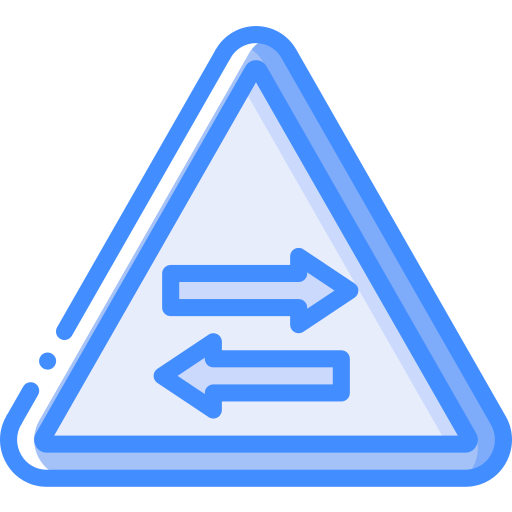 Dos vías Basic Miscellany Blue icono