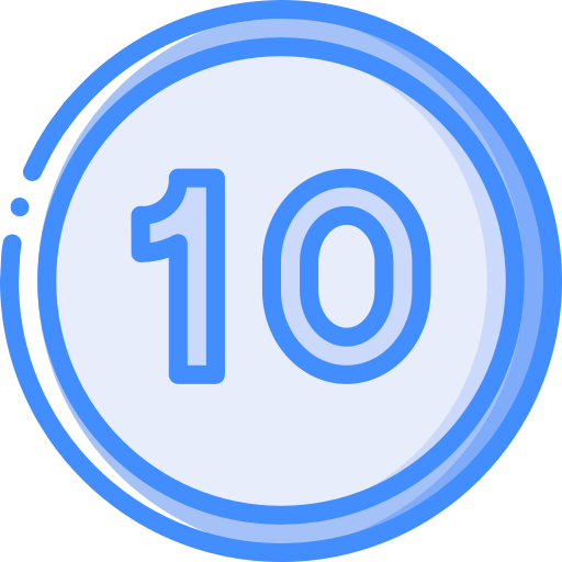 Speed limit Basic Miscellany Blue icon
