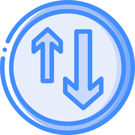 Priority Basic Miscellany Blue icon