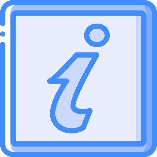 Información Basic Miscellany Blue icono