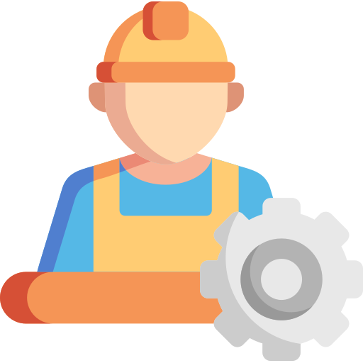 Worker Special Flat icon