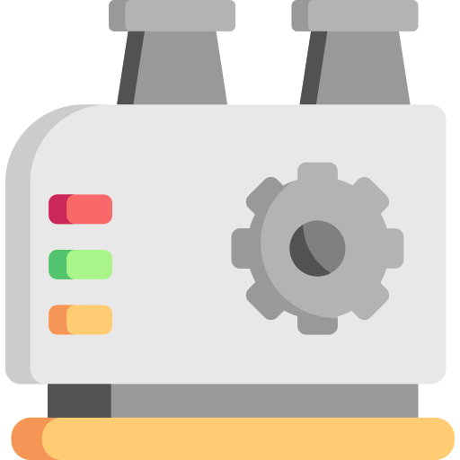 Factory machine Special Flat icon