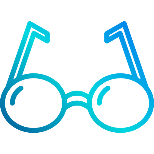 des lunettes xnimrodx Lineal Gradient Icône