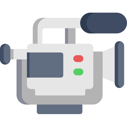 Video camera Special Flat icon