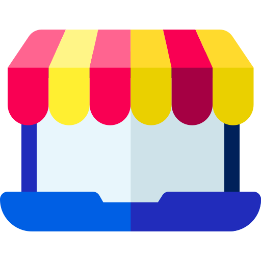 negozio online Basic Rounded Flat icona