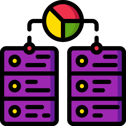 Servers Basic Miscellany Lineal Color icon