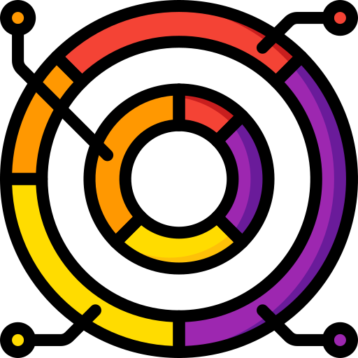 analyse Basic Miscellany Lineal Color icoon