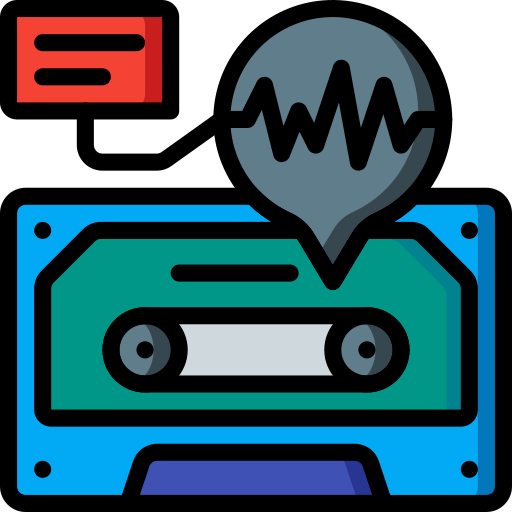 Cassette Basic Miscellany Lineal Color icon