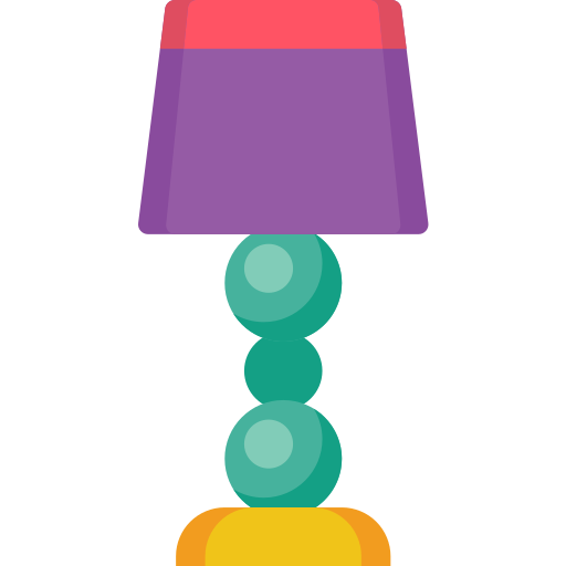 램프 Basic Miscellany Flat icon