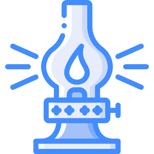 램프 Basic Miscellany Blue icon
