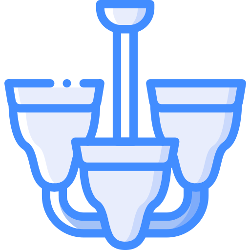 シャンデリア Basic Miscellany Blue icon
